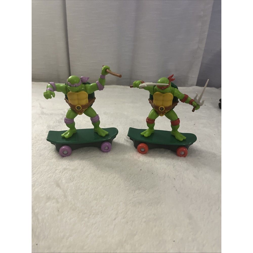 TMNT Mutant Mayhem Sewer Shredders Lot of 2 -‎ Donatello & Raphael